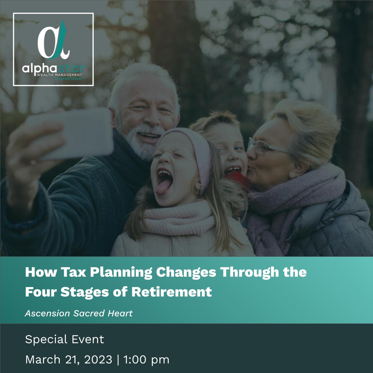 Retirement Tax Planning Event March 21 2023